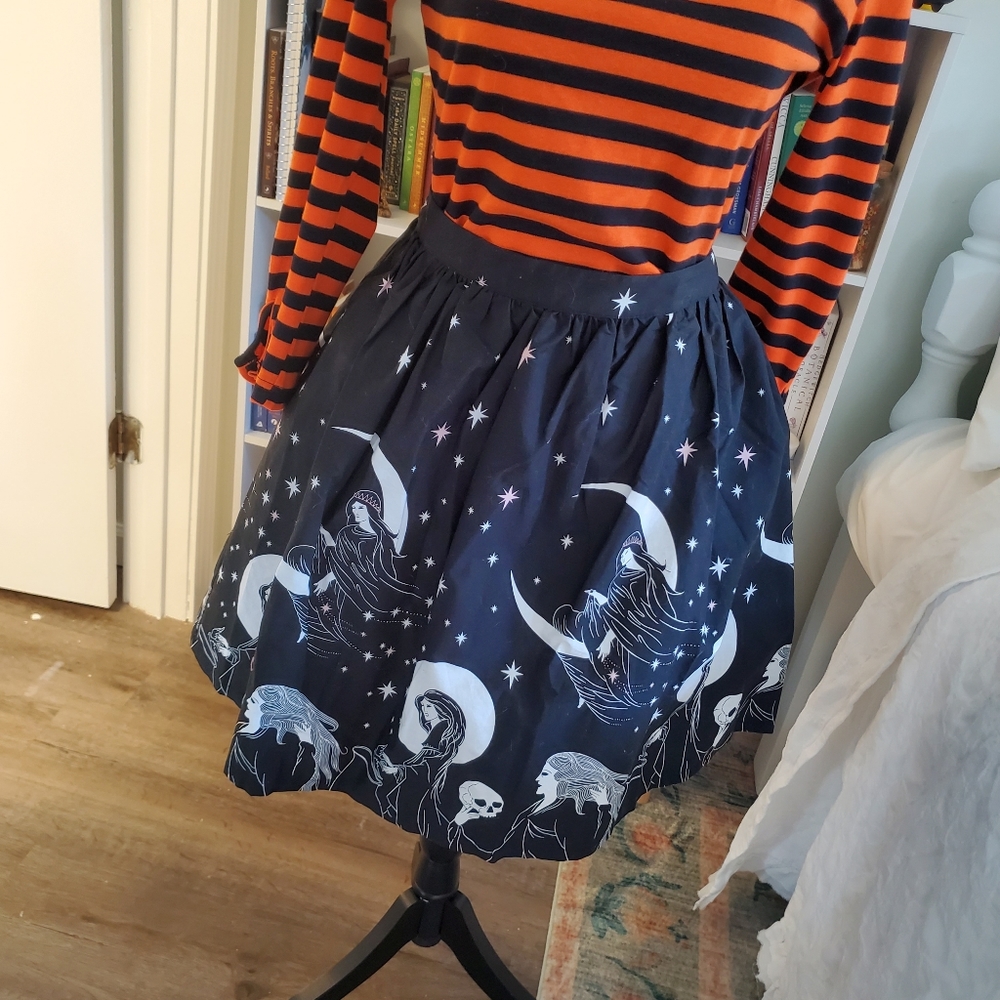 NWT Black Friday Special Skater Skirt Moonstruck Mavens